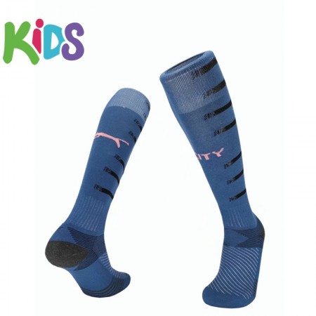 Manchester City Dziecięcy Wyjazdowe Skarpetki 2020-2021